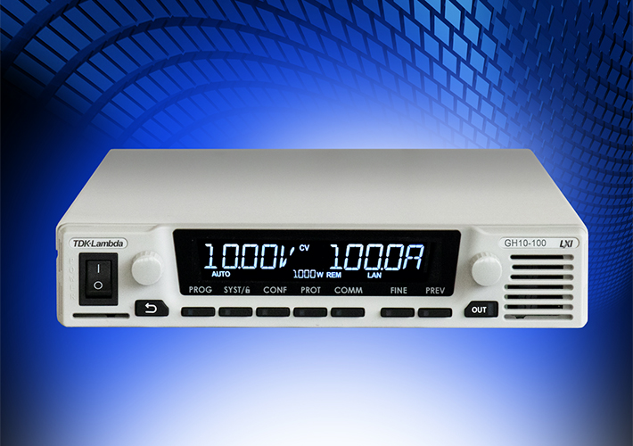 foto noticia Fuentes de alimentación DC programables de 1 kW en formatos full o half rack 1U.